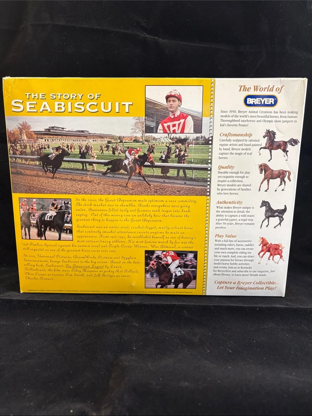 Breyer Chestnut Seabiscuit Model Horse.  0265